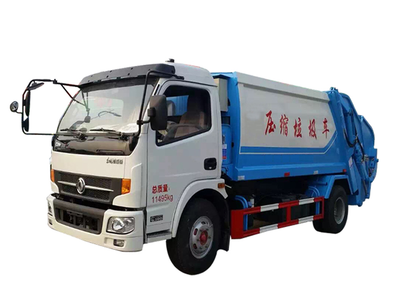 东风多利卡压缩式垃圾车